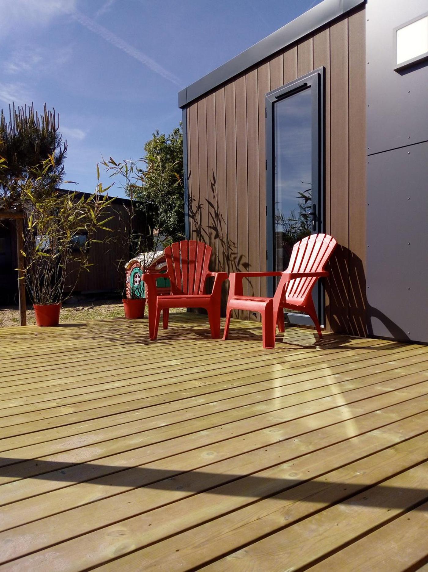 Joli Chalet Pour 6, Residence Avec Piscine La Paree Preneau Экстерьер фото